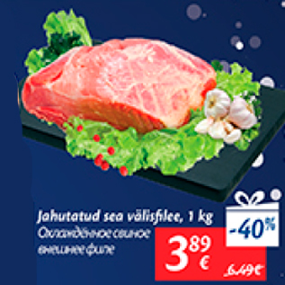 Allahindlus - Jahutatud sea välisfilee, 1 kg