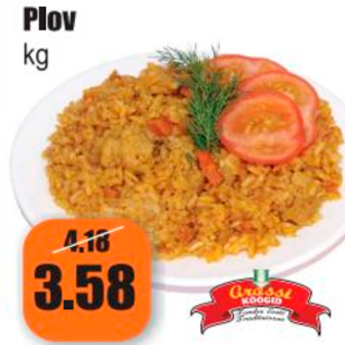 Allahindlus - Plov, kg