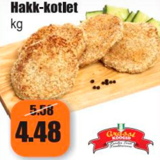 Allahindlus - Hakk-kotlet kg