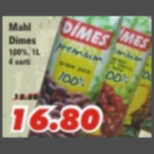 Allahindlus - Mahl Dimes 100%, 1 L