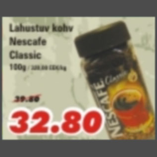 Allahindlus - Lahustuv kohv Nescafe Classic