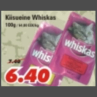 Allahindlus - Kiisueine Whiskas