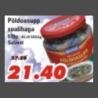 Allahindlus - Põldoasupp sealihaga