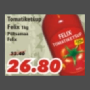 Allahindlus - Tomatiketšup Felix