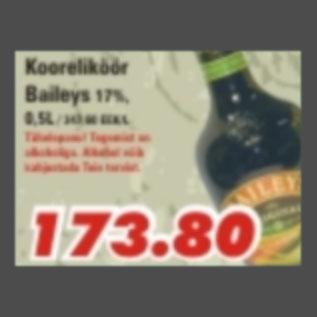 Allahindlus - Kooreliköör Baileys