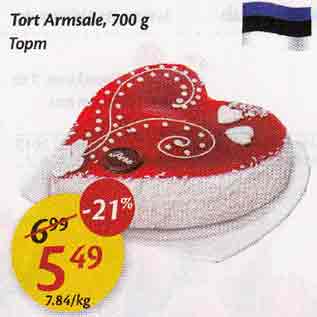 Allahindlus - Tort Armsale, 700 g