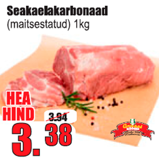 Allahindlus - Seakaelakarbonaad