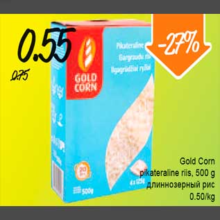 Allahindlus - Gold Corn pikateraline riis, 500 g