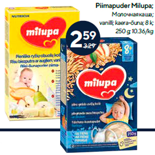 Allahindlus - Piimapuder Milupa