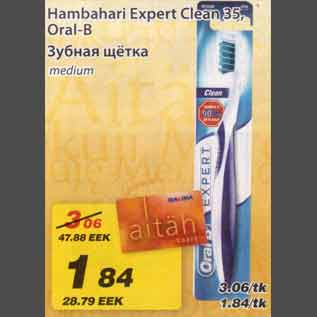 Allahindlus - Hambahari Expert Clean Oral-B