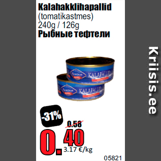 Скидка - Рыбные тефтели