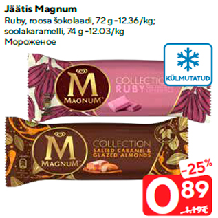 Allahindlus - Jäätis Magnum