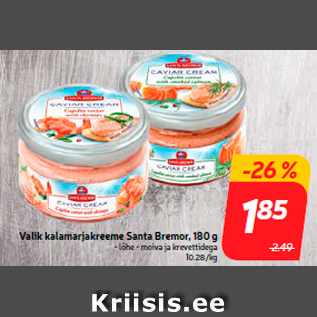 Скидка - Выбор рыбных кремов Santa Bremor, 180 г