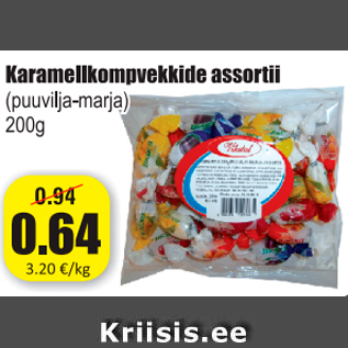 Скидка - Ассорти карамель