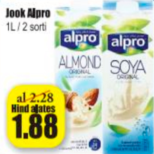 Скидка - Напиток Alpro
