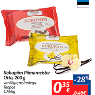 Allahindlus - Kohupiim Piimameister Otto, 200 g