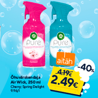 Allahindlus - Õhuvärskendaja Air Wick, 250 ml