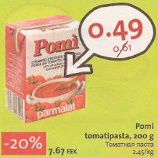 Allahindlus - Pomi tomatipasta