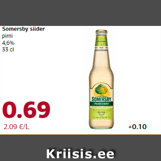 Allahindlus - Somersby siider