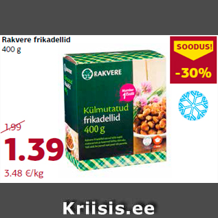 Allahindlus - Rakvere frikadellid 400 g