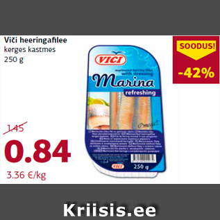 Allahindlus - Viči heeringafilee