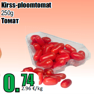 Allahindlus - Kirss-ploomtomat 250g