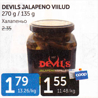 Allahindlus - DEVILS JALAPENO VIILUD