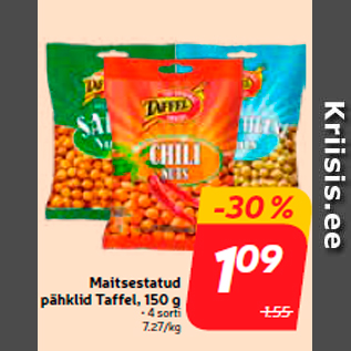 Allahindlus - Maitsestatud pähklid Taffel, 150 g