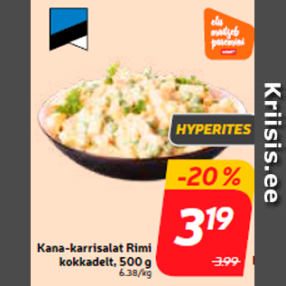 Allahindlus - Kana-karrisalat Rimi kokkadelt, 500 g