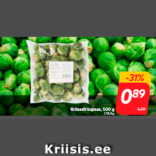 Allahindlus - Brüsseli kapsas, 500 g