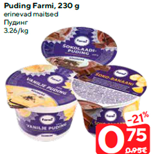 Allahindlus - Puding Farmi, 230 g