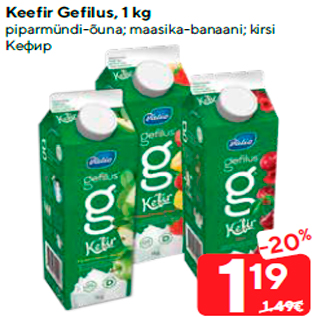 Allahindlus - Keefir Gefilus, 1 kg