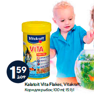 Allahindlus - Kalatoit Vita Flakes, Vitakraft