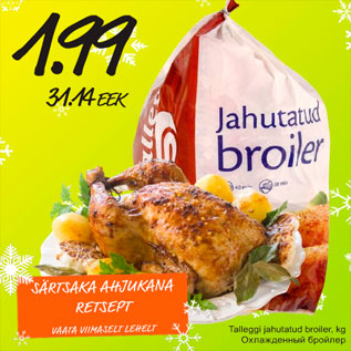 Allahindlus - Talleggi jahutatud broiler