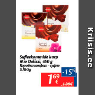 Allahindlus - Sufleekommide karp Mio Delizzi, 450 g