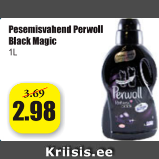 Allahindlus - Pesemisvahend Perwoll Black Magic 1 l