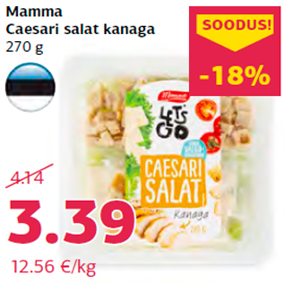 Allahindlus - Mamma Caesari salat kanaga 270 g