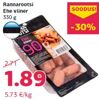 Allahindlus - Rannarootsi Ehe viiner 330 g