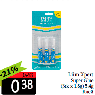 Allahindlus - Liim Xpert Super Glue