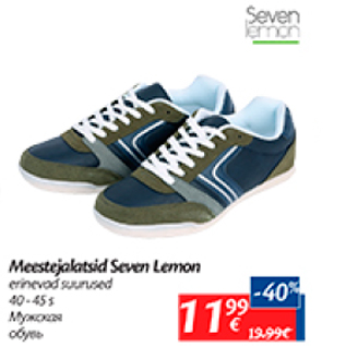 Allahindlus - Meestejalaksid Seven Lemon