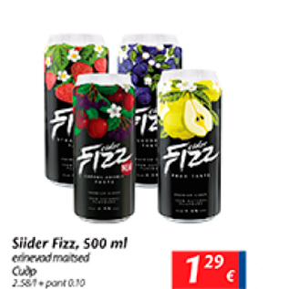 Allahindlus - Siider Fizz, 500 ml