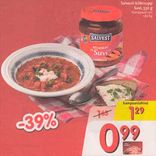 Allahindlus - Salvesti külmsupp Suvi, 530 g