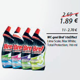 Allahindlus - WC-geel Bref 10xEffect