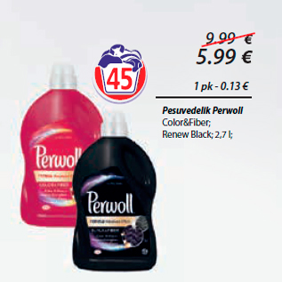 Скидка - Моющая жидкость Perwoll