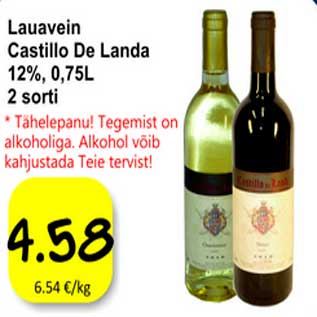 Allahindlus - Lauavein Castillo De Landa