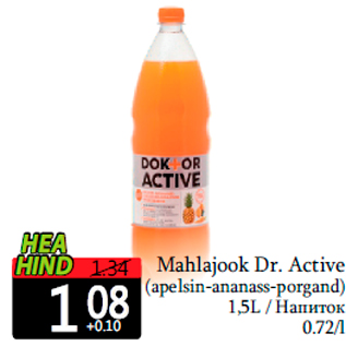 Allahindlus - Mahlajook Dr. Active