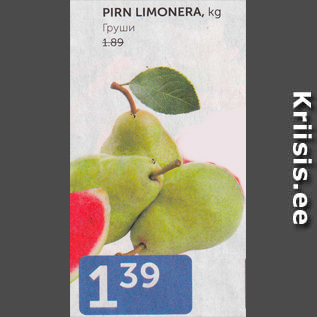 Allahindlus - PIRN LIMONERA, KG