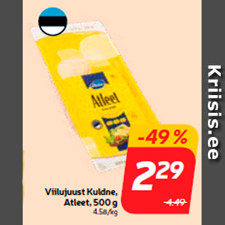 Allahindlus - Viilujuust Kuldne, Atleet, 500 g