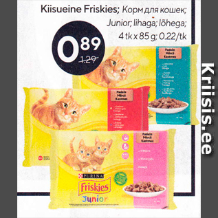 Allahindlus - Kiisueine Friskies