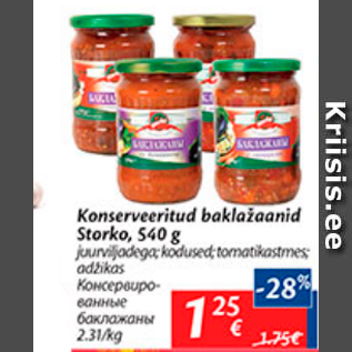 Скидка - Консервированные баклажаны